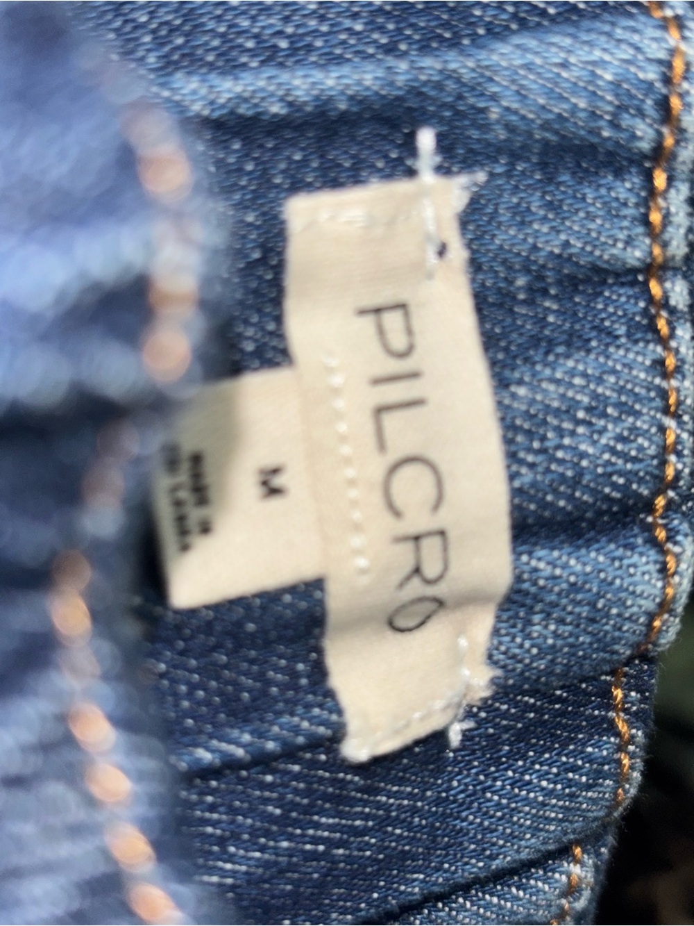 NWT retail $128 size M #Anthropologie. “Strapless Button-Front Denim Romper” - Picture 5 of 7
